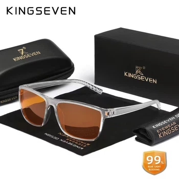 Окуляри комп'ютерні Blue Blocker 99% для чоловіків і жінок KINGSEVEN 755 Transparent 99