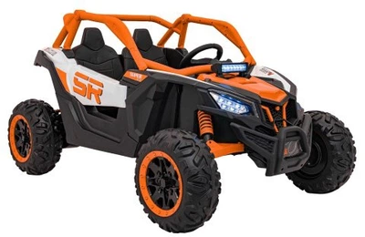 Електромобіль для дітей Buggy SR Super 66 2-місний Помаранчевий (5903864944129)