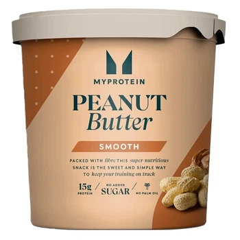 Заменитель питания MyProtein All-Natural Peanut Butter 1000 g /100 servings/ Original Smooth