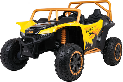 Електромобіль для дітей Buggy Arctic Cat Wildcat XX 2-місний Жовтий (5903864972436)