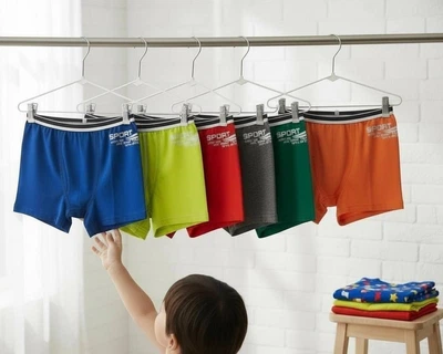 Набор 6 шт трусы боксеры хлопок для мальчика Baykar Микс Sport р 4 134-140 см 7-8 лет арт 3372