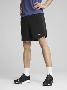 Спортивные шорты для бега мужские Puma Running Foundations 52660801 S Black (4067984302366)