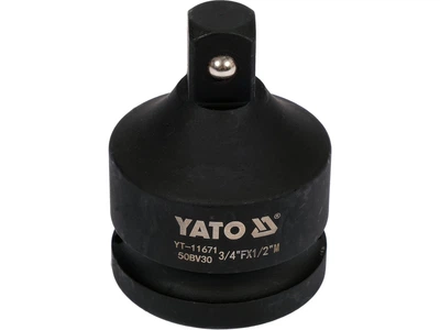 Переходник ударный квадрат 3/4"(F)-квадрат 1/2"(M) 55 мм YATO (YT-11671)