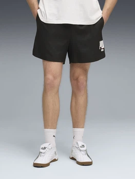Спортивні шорти чоловічі Puma Essentials Graphics 69203201 S Black (4069162201461)