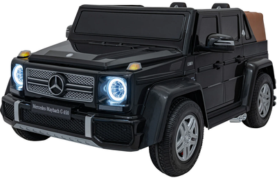 Електромобіль для дітей Mercedes Benz Maybach G650 Strong 2-місний Чорний (5903864984354)