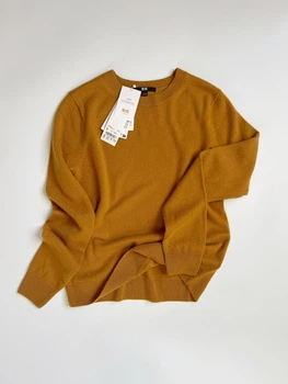 Джемпер Uniqlo розмір XS жовтий (47) (469479)