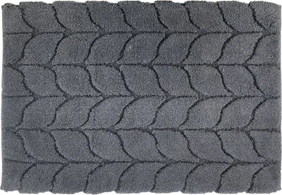 Килимок для ванної кімнати Saniflor Treccia 40x60 см Сірий 3FTAA443590 (8014341000720)