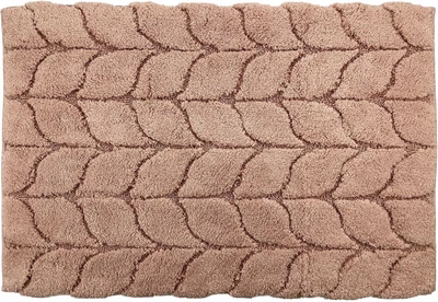 Килимок для ванної кімнати Saniflor Treccia 40x60 см Рожевий 3FTAA443517 (8014341000713)