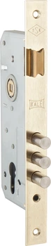 Замок врезной KALE 152 3MR B=45 мм, латунь (152-3MR-ВР-OEM)
