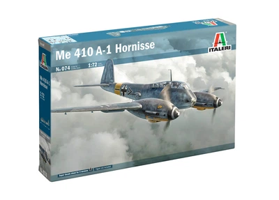 Збірна модель ITALERI 1:72 Винищувач-бомбардувальник MESSERSCHMITT ME-410 HORNISSE (IT074)