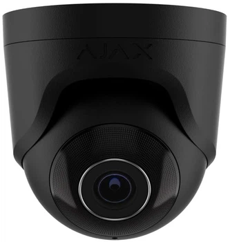 IP-Камера дротова TurretCam, 8мп, 2.8мм, Poe, True WDR, IP 65, ІЧ 35м, аудіо, кут огляду 100° д Ajax (teh0016049)