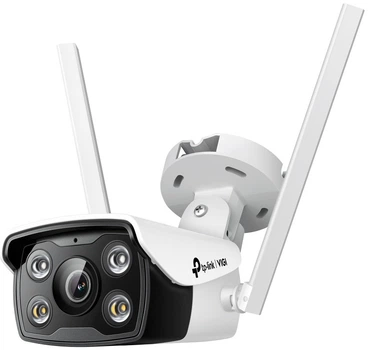 IP-камера VIGI С340-W-4, PoE, 4Мп, 4 мм, Wi-Fi, H265+, IP66, Bullet, цветное ночное видение, TP-Link (2000003255825)