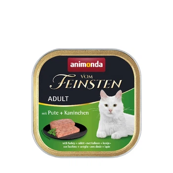Влажный корм для кошек Animonda Vom Feinsten (индейка и кролик) 100 г