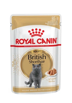 Влажный корм для кошек Royal Canin British Shorthair Adult (пауч для британских короткошерстных) 85 г