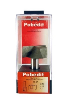 Фреза пазова пряма POBEDIT 1007 D40 d12 L56 h16