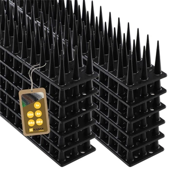 Шипи для відлякування птахів Kadax Arcas 12 шт Чорні (K580)