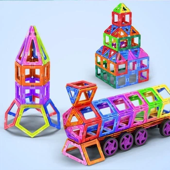 Магнітний конструктор Magnetics на 60 деталей