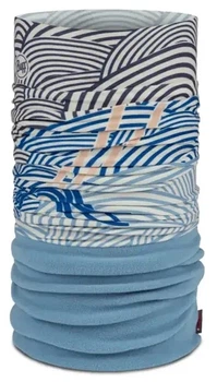 Шарф-труба Buff Polar Multifunctional Neckwear, Sakry Lake Blue Білий-Блакитний