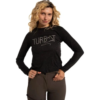 Футболка женская Turbat Magic Logo LS Women XL Чорний