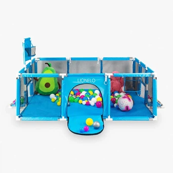 Манеж-игровая площадка для детей Lionelo Light blue