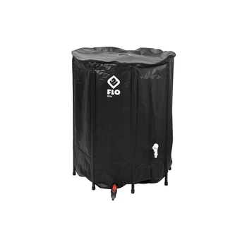 Бак FLO для сбора дождевой воды 500 л с ПВХ Ø3/4" Ø80 X 98 стойкий к УФ лучам (89704)