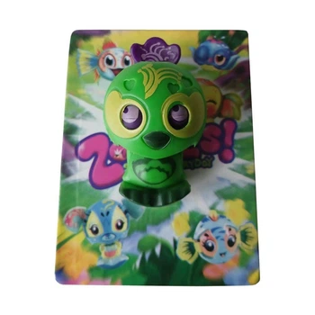 Фигурка Birdadette Zoobles Petagonia 4.5 см зеленая (367-13)