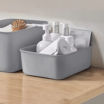Ящик для зберігання MBM HOME FH-10 XS GRAY пластиковий сірий