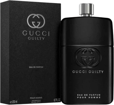 Парфумована вода для чоловіків Gucci Guilty Pour Homme 200 мл (3614228835985)
