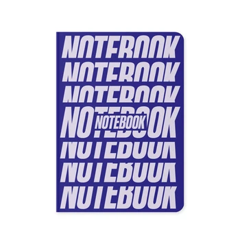Блокнот в точку «NOTEBOOK» синий