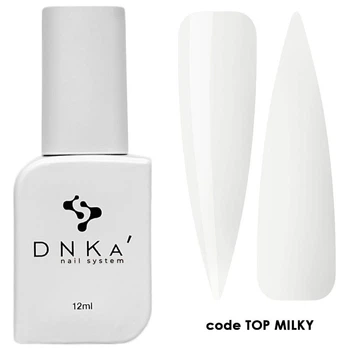 Топ DNKa' для гель лака Top Milky 12 мл