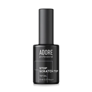 Топ Adore Professional надміцний для гель-лаку Stop Scratch Top wipe UV 8 мл