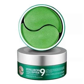 Заспокійливі патчі гідрогелеві з пептидами MEDIPEEL Peptide 9 Hyaluron Cica Ampoule Eye Patch 60 шт