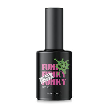 Гель-клей Adore Professional для гелевых типс Funky tips glue 15 мл