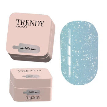 Гель-суфле для моделирования Trendy Nails Souffle gel Bubblegum HEMA/TPO free 15 ml
