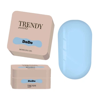 Гель Trendy Nails для моделирования ногтей Modeling gel Poofy Land DoDo 30 мл