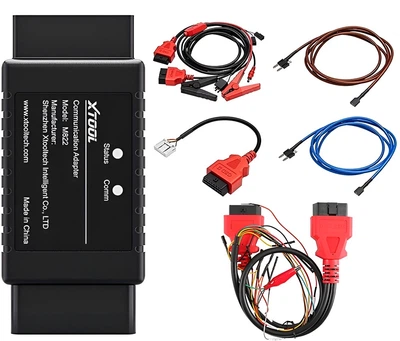 Комплект адаптеров для программирования ключей XTOOL M821+M822 для работы с Toyota, Lexus, Mercedes