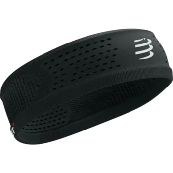 Спортивная повязка на голову Compressport Thin Headband On/Off Black Uni (100023881)