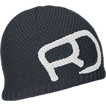 Шапка зимняя бини мужская зимняя бини Ortovox Rock'n'Wool Beanie Mns Black Raven M (100065431)