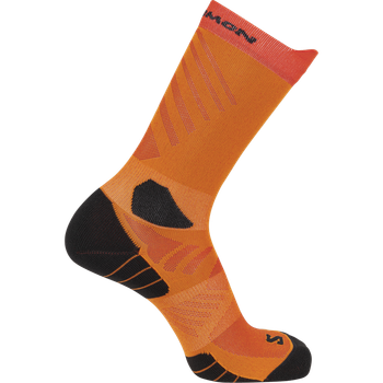 Носки Salomon AERO CREW 42/44 оранжевый sC26267