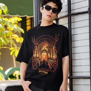 Футболка унісекс Harry Potter (And The Sorcerers Stone) 4XL чорний