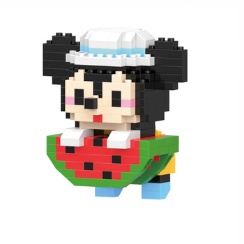Конструктор фігурка Пікселі BRICKS Мікі Маус Mickey Mouse підвісна