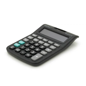 Калькулятор офисный KEENLY KK-8123-12, 29 кнопок, размеры 140*110*30мм, Black, BOX