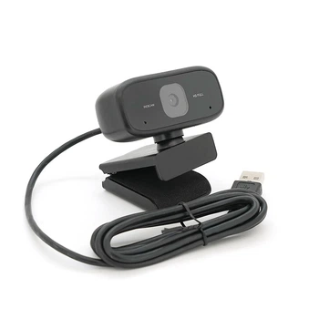 Вебкамера с гарнитурой A52, 720p, пласт. корпус, Black, Q100