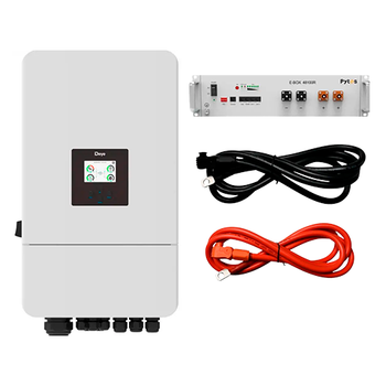Комплект автономного энергоснабжения Deye SUN-15K-SG05LP3-EU 15kW + Pytes E-Box 48100R 5.12kWh White