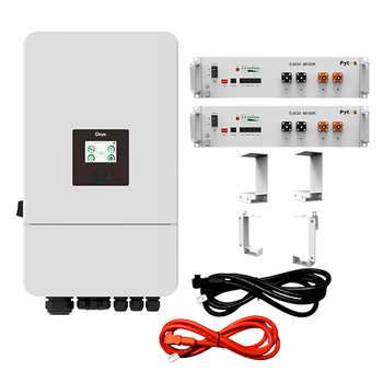 Комплект автономного енергопостачання Deye SUN-12K-SG05LP3-EU 12kW + Pytes E-Box 48100R 10.24kWh White