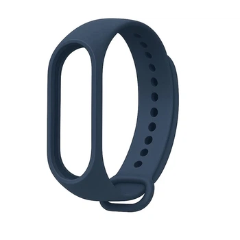 Ремінець для Xiaomi Mi Band 3/4 силіконовий, браслет для фітнес-трекера, Sapphire