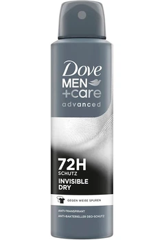 Антиперспірант аерозоль Dove Men+Care Невидима сухість 72 години, 150 мл