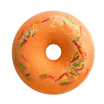 Шипуча бомба для ванни з ефектом піні Milky Dream "Пінний Donut Lime & Passion fruit", 140 г