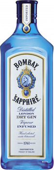 Джин Bombay Sapphire 0.05 л 47% (5010677710206)