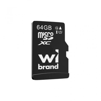 Карта пам'яті Wibrand 64GB microSD class 10 UHS-I (WICDXU1/64GB) (17142)